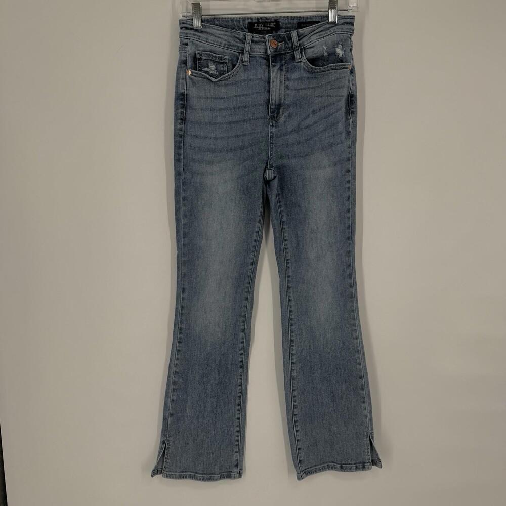 Judy Blue Jeans Women’s 28 6 light wash blue slim bootcut denim stretch
